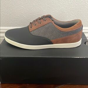 Aldo Black and Brown Men's Sneakers